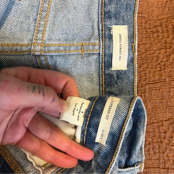 Everyday High-Rise Straight Leg Jeans in Light Blue - Picture 5 of 9